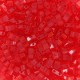 Miyuki half tila 5x2.4mm beads - Transparent light red HTL-140